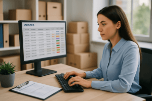 Réception & traitement des commandes